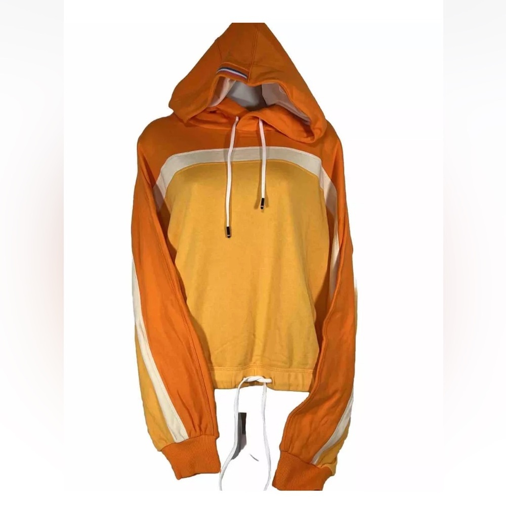 Fourlaps Rush Hoodie Drawstring Women’s Orange Buttercream Mango Large NWT